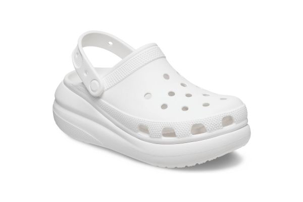 Women's Sambo Crocs Crush Clog Anatomical Color White 207521-100