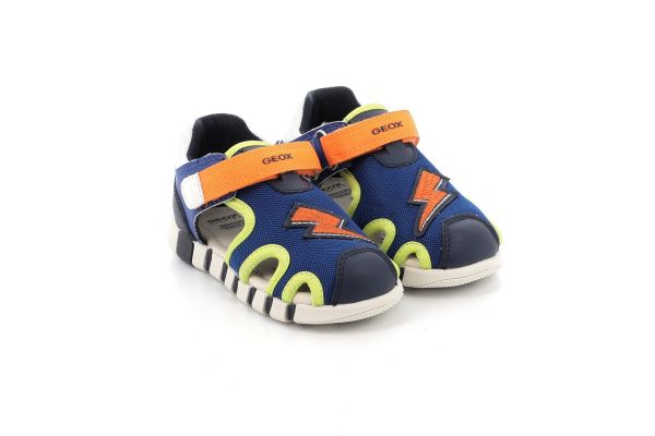 Closed Child Pedile for Boy Geox Anatomical Color Blue B455PB 01454 C0685