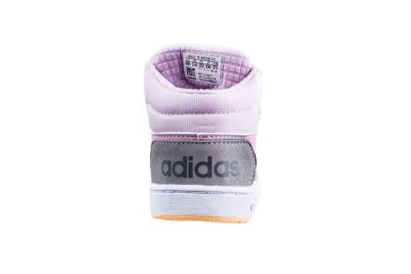 Adidas Μποτάκι Casual Κορίτσι Hoops 2.0 Mid Shoes EE9602 - ΛΙΛΑ