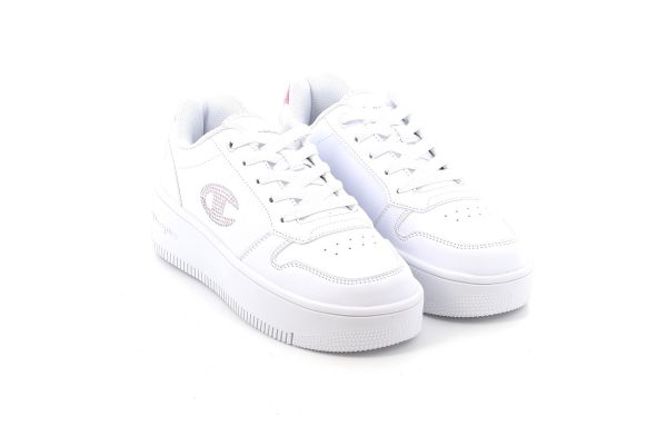 Child Low Casual for Girl Champion Rd18 Platform Glitter G Gs Low Cut Shoe Color White S32872-WW010