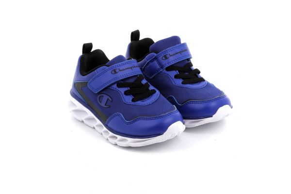 Children's Sports Shoe for Boy Champion Wave 2 B Ps Low Cut Shoe with Lights Color Blue S32847-BS031