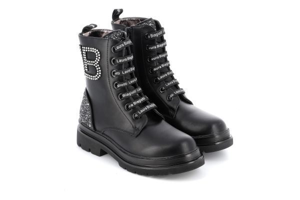 Children's Boot for Laura Biagiotti Color Black 9256