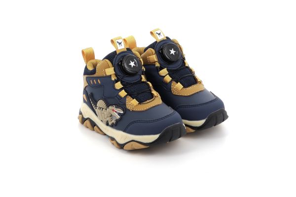 Children's Sports Boot for Bull Boys Spinosauro Scarpa Boy with Lights On/Off Color Blue DNAL4559A00