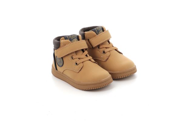 Baby Boot for Boy Bubble Kids Color Brown C1182
