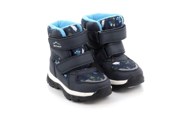 Children's Boot Apres Ski for Garvalin Boy Color Blue 241855-A008
