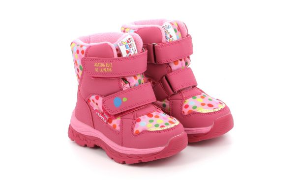 Children's Boot Apres Ski for Girl Agatha Ruiz De La Prada Color Fuchsia 241990-A146