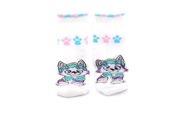 Children's Socks for Girl Childrenland Nickelodeon Paw Patrol Everest Color White EVEREST544