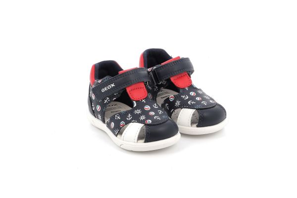Παιδικό Κλειστό Πέδιλο για Αγόρι Geox Ανατομικό Χρώματος Μπλε B556EC 05404 C0735