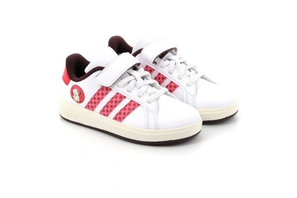 Παιδικό Αθλητικό Παπούτσι για Κορίτσι Adidas Grand Court Minnie Mouse Χρώματος Λευκό IH6310