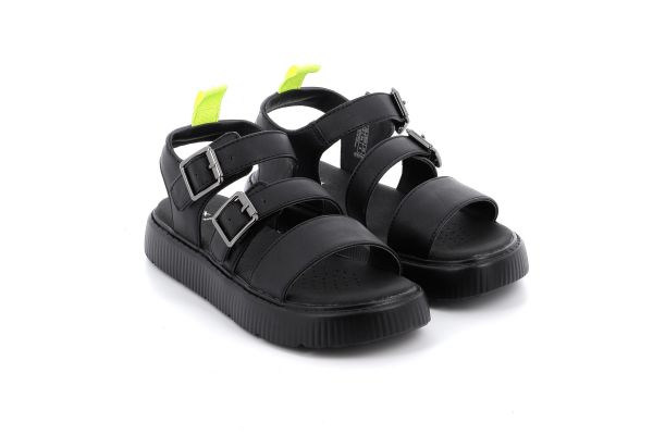 Παιδικό Πέδιλο για Κορίτσι Geox Χρώματος Μαύρο J55DBG 000BC C9999