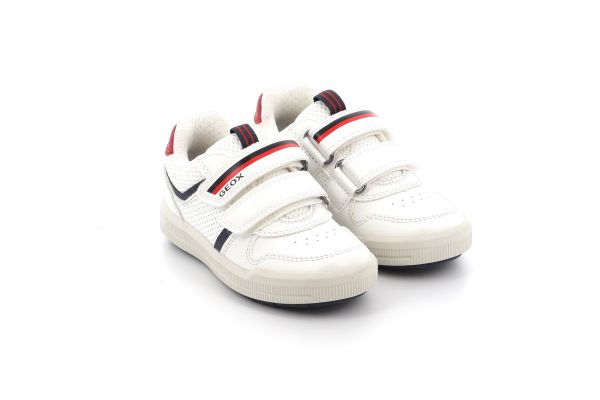 Παιδικό Χαμηλό Casual για Αγόρι Geox Ανατομικό Χρώματος Λευκό J354AA 0BC14 C0899