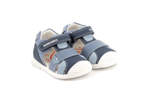 Παιδικό Κλειστό Πέδιλο για Αγόρι Biomecanics Ανατομικό Χρώματος Μπλέ 252127-A631