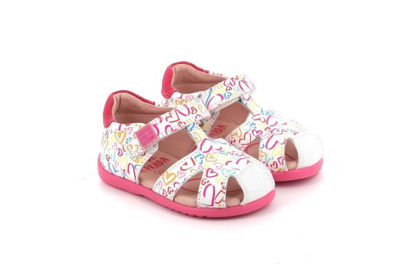 Παιδικό Κλειστό Πέδιλο για Κορίτσι Agatha Ruiz De La Prada Χρώματος Λευκό 252902-B050