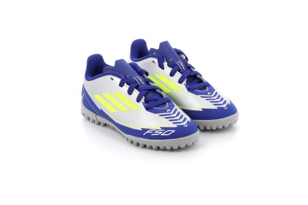 Ποδοσφαιρικό Παπούτσι για Αγόρι Adidas F50 Club Tf J Messi Χρώματος Ασημί IH0923