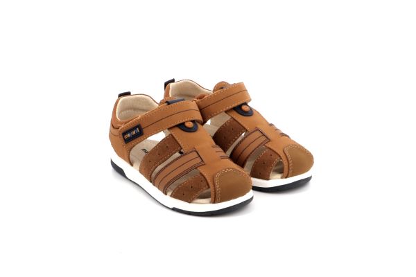 Children's Closed Pedile for Boy Mayoral Anatomic Color Coffee 25-43678-089