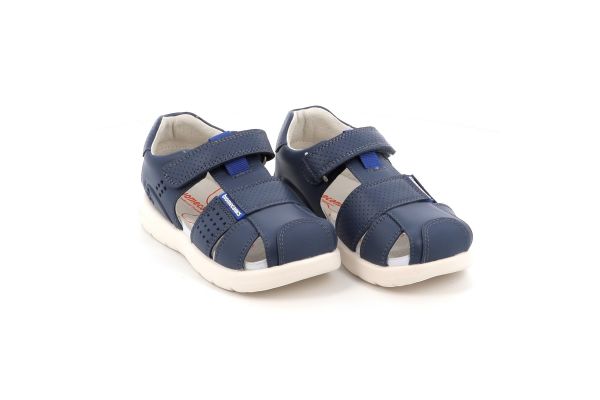 Παιδικό Κλειστό Πέδιλο για Αγόρι Biomecanics Ανατομικό Χρώματος Μπλέ 252211-A556