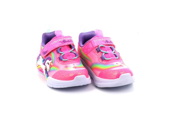 Παιδικό Αθλητικό Παπούτσι για Κορίτσι Skechers Unicorn Chaser με Φωτάκια Χρώματος Πολύχρωμο 302298N-PKMT