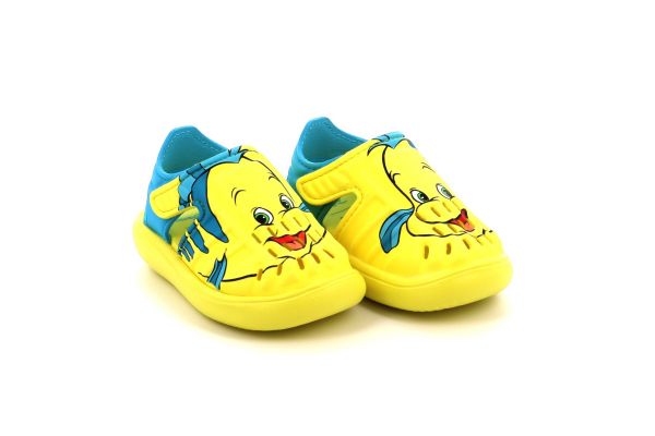 Children's Closed Pedill for Boy Adidas Water Sandal Flounder I Color Yellow IH1234