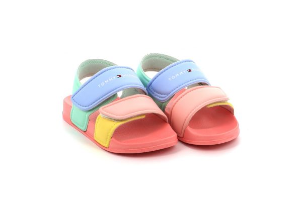 Παιδικό Πέδιλο για Κορίτσι Tommy Hilfiger Χρώματος Ροζ T3A2-33805-0083