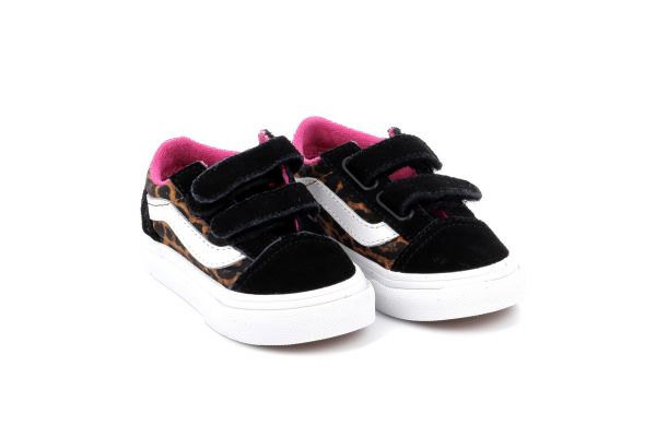Children's Low Casual for Vans Old Skool Girl V Color Black VN009RCBOQ1