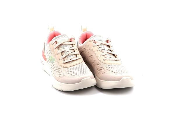 Γυναικείο Αθλητικό Παπούτσι Skechers Skech Air Dynamight 2.0 New Heights Χρώματος Μπεζ 150370-NTPK