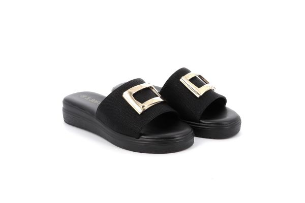 Γυναικείο Mule B-Soft Χρώματος Μαύρο 703-12