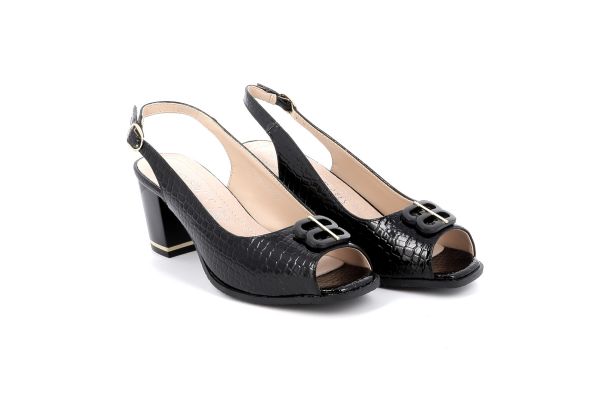 Γυναικείο Πέδιλο B-Soft Ανατομικό Χρώματος Μαύρο 8609-423