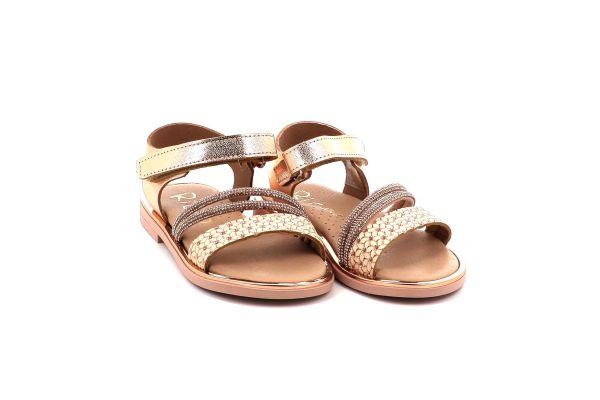 Παιδικό Πέδιλο για Κορίτσι Ricco Mondo Χρώματος Χαλκός A30255P1