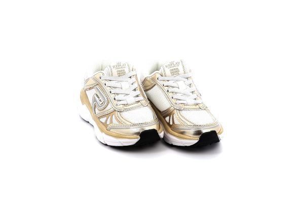 Παιδικό Αθλητικό Παπούτσι για Κορίτσι Replay Χρώματος Λευκό GBS90.000.C002T