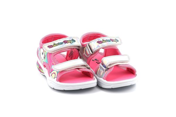 Παιδικό Πέδιλο για Κορίτσι Disney Unicorn Με Φωτάκια Χρώματος Ροζ LE000235