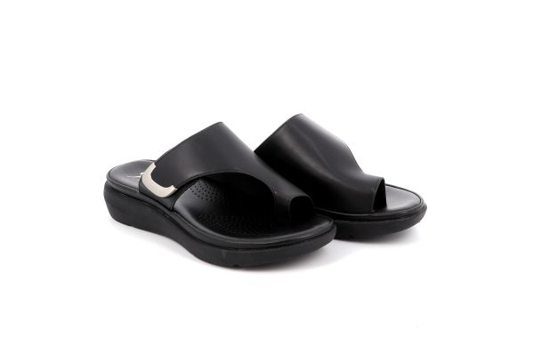 Γυναικεία Παντόφλα Comfort Parex Χρώματος Μαύρο 12131030.B