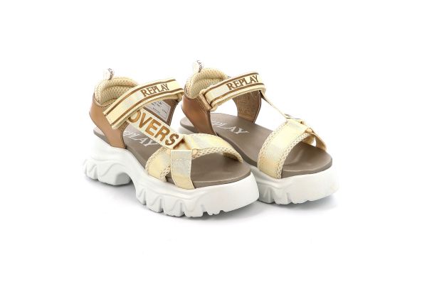Παιδικό Πέδιλο για Κορίτσι Replay Χρώματος Μπεζ GBP14.000.C0001T-2576