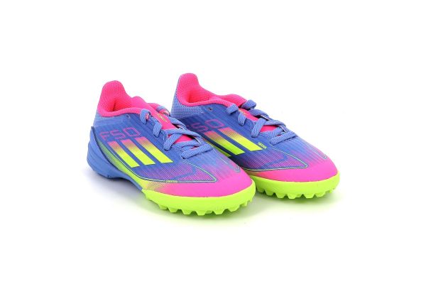 Ποδοσφαιρικό Παπούτσι για Αγόρι Adidas F50 League Tf J Turf Boots Χρώματος Μωβ IE3754