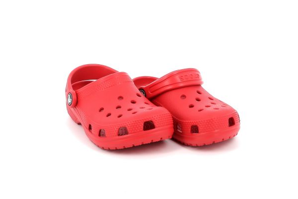 Παιδικό Σαμπό για Αγόρι Crocs Classic Clog K Ανατομικό Χρώματος Κόκκινο 206991-6WC