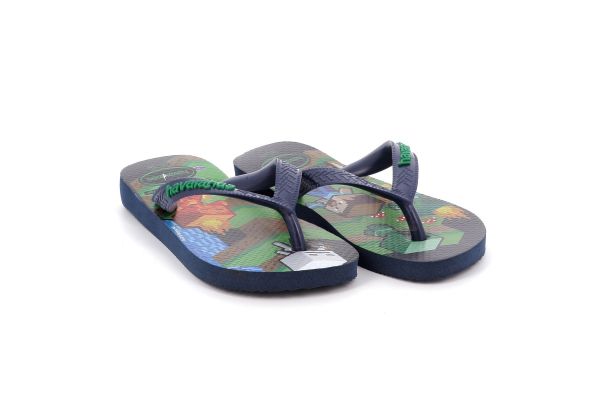 Παιδική Σαγιονάρα για Αγόρι Havaianas Kids Minecraft Top Χρώματος Μπλε 4145125-0555