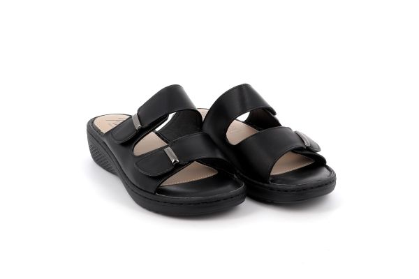 Γυναικεία Παντόφλα Comfort Parex Χρώματος Μαύρο 12131008.B