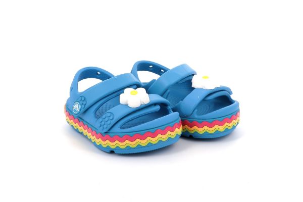 Παιδικό Πέδιλο για Κορίτσι Crocs Crocband Cruise Ricrac Sandal T Χρώματος Μπλε 211032-4WG