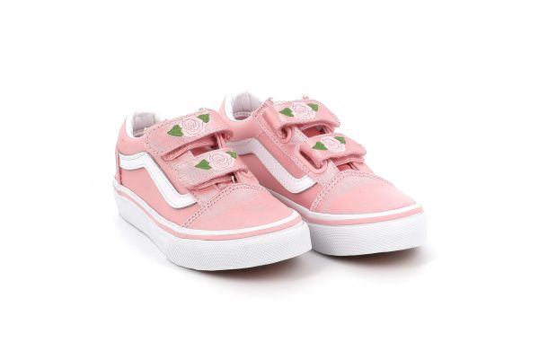 Παιδικό Χαμηλό Casual για Κορίτσι Vans Old Skool V Χρώματος Ροζ VN000CYDBJ11
