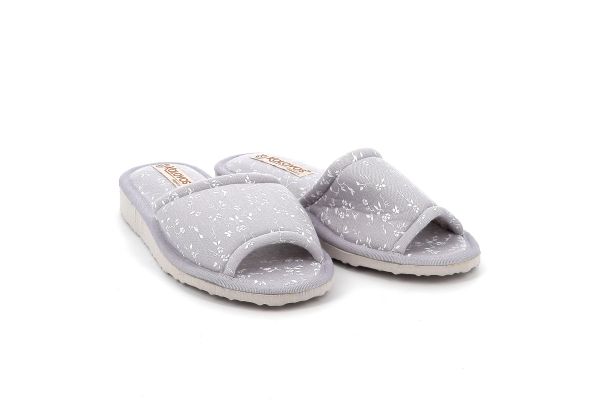 Γυναικεία Πετσετέ Παντόφλα Kolovos Χρώματος Γκρι 78 GKRI