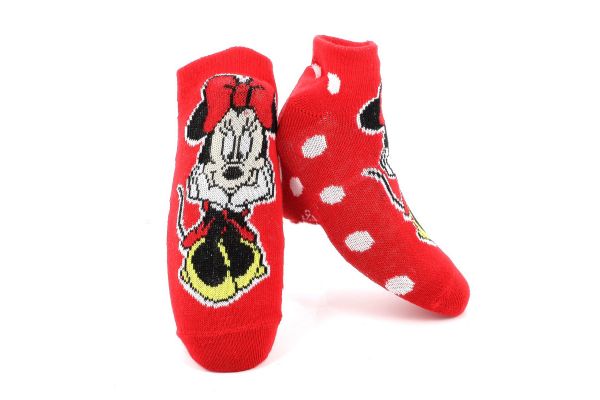 Παιδικές Κάλτσες για Κορίτσι Childrenland Minnie Χρώματος Κόκκινο MINNIE
