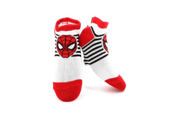 Παιδικές Κάλτσες για Αγόρι Childrenland Marvel Spiderman Χρώματος Λευκό SPIDER-MARVEL