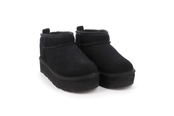 Παιδικό Μποτάκι για Κορίτσι UGG Classic Ultra Minnie Platform Χρώματος Μαύρο 1157791K