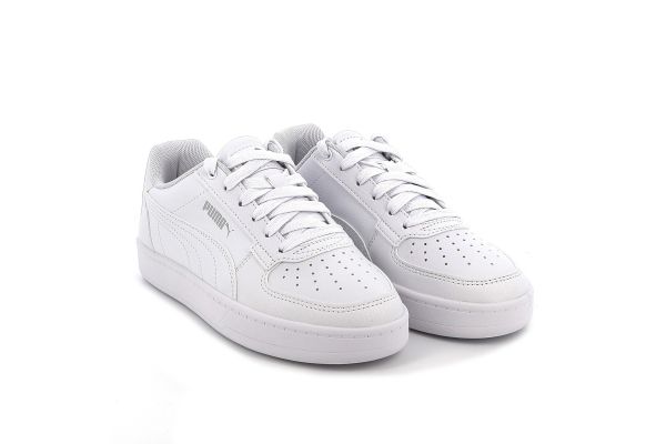Kids Sports Shoe Puma Caven 2.0 Jr Color White 393837-02