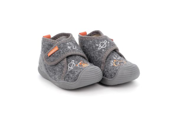 Παιδικό Παντοφλάκι για Αγόρι Biomecanics Ανατομικό Χρώματος Γκρι 251144-B168