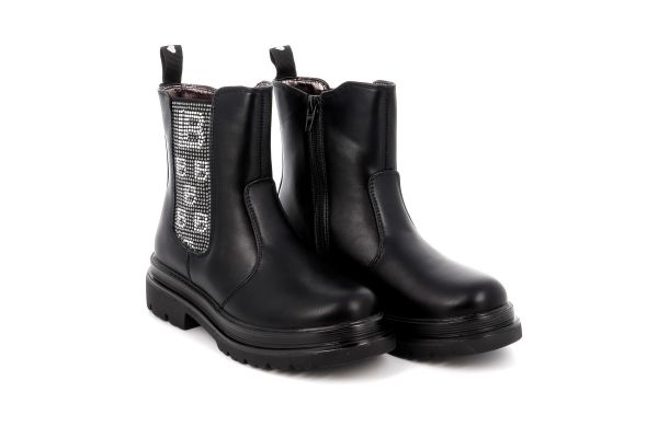 Παιδικό Μποτάκι για Κορίτσι Laura Biagiotti Χρώματος Μαύρο 9711