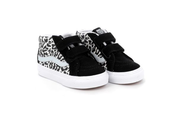 Παιδικό Μποτάκι Casual για Κορίτσι Vans Sk8 Mid Reissue V Χρώματος Μαύρο VN000CQ0O331