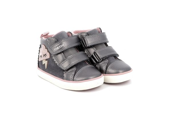 Παιδικό Μποτάκι για Κορίτσι Geox Ανατομικό Χρώματος Γκρι B561MD 022NF C9002
