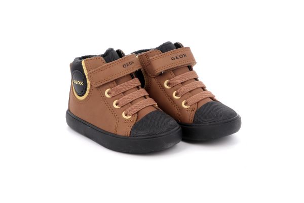 Παιδικό Μποτάκι για Αγόρι Geox Ανατομικό Χρώματος Καφέ B461NC 0MEFU CR69B