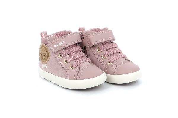 Παιδικό Μποτάκι για Κορίτσι Geox Ανατομικό Χρώματος Ροζ B561MB 022BC C8056