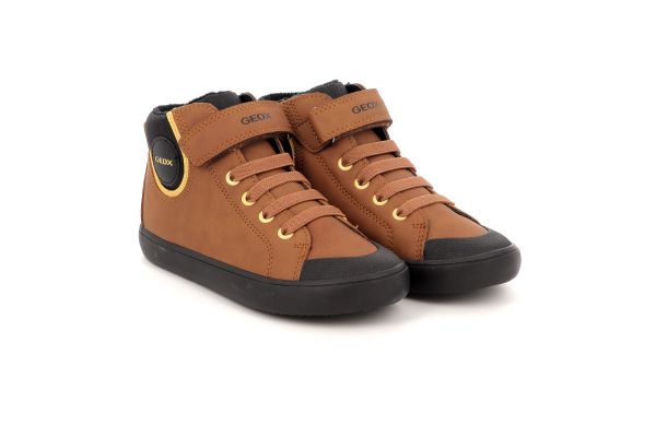 Παιδικό Μποτάκι για Αγόρι Geox Ανατομικό Χρώματος Καφέ J465CC 0MEFU C0202